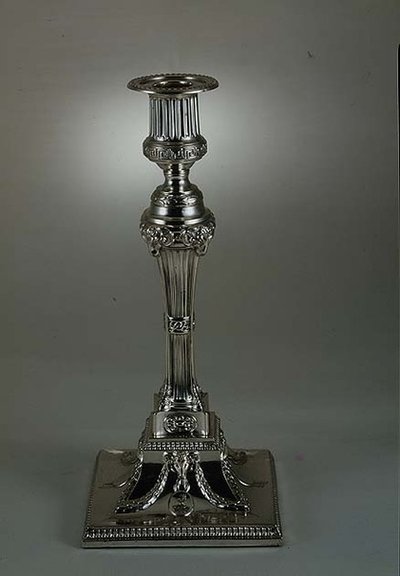 Candlestick by George Ashforth and Co., 1774 by English School